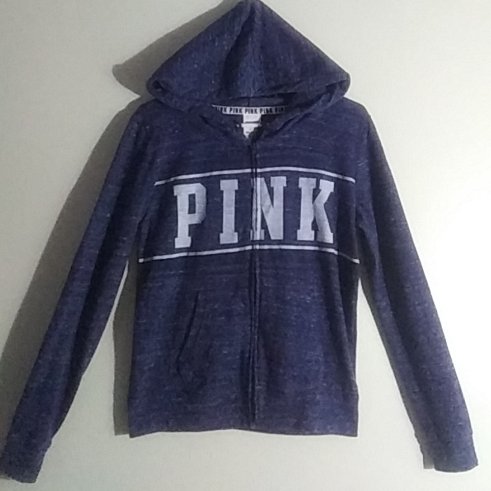 PINK zip up hoodie